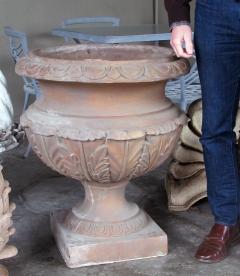 Massive Neoclassical Style Terracotta Garden Urn - 481719