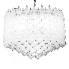 Massive Venini Murano Glass Chandelier - 184004