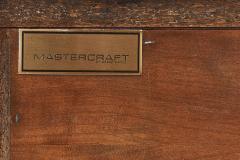 Mastercraft Walnut and Brass Nightstands 1970 - 2318774