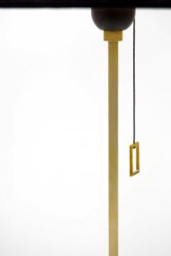 Masterpieces of Light Brass Table Lamp with Van Vianen Copper Sculpture XVII  - 2325117