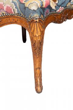 Matched Pair Of Louis XV Walnut Armchairs - 4458947