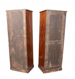Matched Pair Of Regency Mahogany Wellington Chests - 4698436