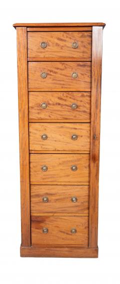 Matched Pair Of Regency Mahogany Wellington Chests - 4698446
