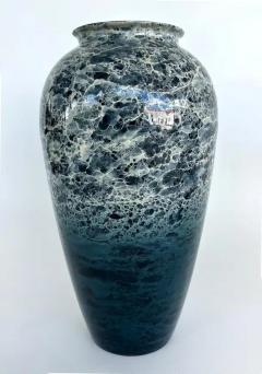 Matching Decorative Pair of Enameled Metal Vases - 4106747