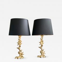 Mathias Fondica Pair of Lamps by Mathias for Fondica France 1990s - 1679846