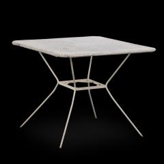 Mathieu Mat got A French Iron Five Piece Patio Set in the Manner of Mathieu Mat got C 1950 - 4324347