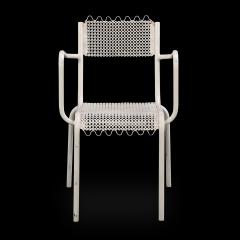 Mathieu Mat got A French Iron Five Piece Patio Set in the Manner of Mathieu Mat got C 1950 - 4324351
