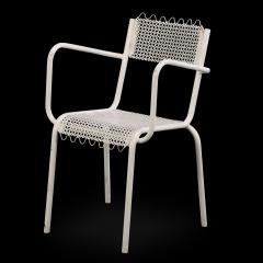 Mathieu Mat got A French Iron Five Piece Patio Set in the Manner of Mathieu Mat got C 1950 - 4324352