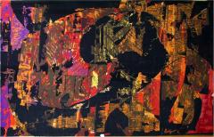 Mathieu Mat got A Large Modernist Abstract Tapestry by Mathieu Mategot - 2747899