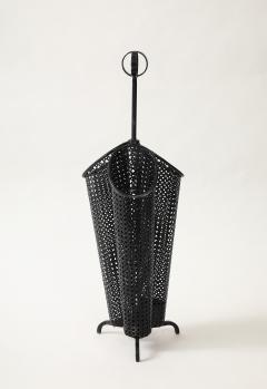 Mathieu Mat got Black Umbrella Stand Attrib Matthieu Mategot France c 1950 - 4139302