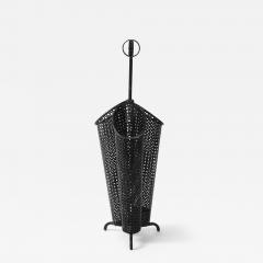 Mathieu Mat got Black Umbrella Stand Attrib Matthieu Mategot France c 1950 - 4139980