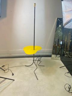 Mathieu Mat got FRENCH MID CENTURY MAGAZINE COCKTAIL TABLE FLOOR LAMP IN THE STYLE OF MATEGOT - 2122980