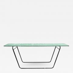 Mathieu Mat got French 1950s Perforated Metal Console in the Style of Mathieu Mategot - 2010001