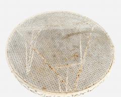 Mathieu Mat got Lacquered iron garden table in the style of Mathieu Mat got France circa 1950 - 4226088