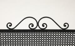 Mathieu Mat got Mathieu Mat got Black Iron Fire Screen France circa 1950 - 4139324