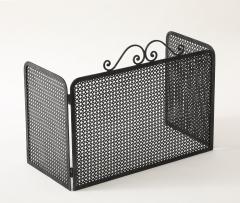 Mathieu Mat got Mathieu Mat got Black Iron Fire Screen France circa 1950 - 4139334