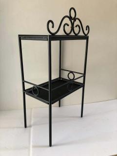 Mathieu Mat got Mathieu Mat got Iron and Bronze Petite Two Tier Stand or Shelf Display - 1735720