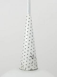Mathieu Mat got Mathieu Mat got Perforated Midcentury Pendant Lamp Holophane France 1950s - 4041958