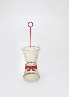 Mathieu Mat got Mathieu Mat got Style Tie Bow Umbrella Stand Mid Century Metal France 1950s - 4067642