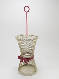 Mathieu Mat got Mathieu Mat got Style Tie Bow Umbrella Stand Mid Century Metal France 1950s - 4067740