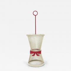 Mathieu Mat got Mathieu Mat got Style Tie Bow Umbrella Stand Mid Century Metal France 1950s - 4069652