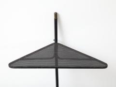 Mathieu Mat got Mathieu Mat got Triangular Metal Brass Tip Perforated Shelf France c 1952 - 4509942
