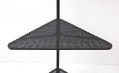 Mathieu Mat got Mathieu Mat got Triangular Metal Brass Tip Perforated Shelf France c 1952 - 4509944