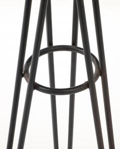 Mathieu Mat got Mathieu Mat got in the style Perforated Metal Table France c 1960 - 4509354