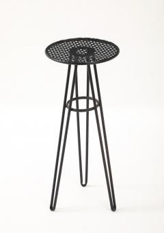 Mathieu Mat got Mathieu Mat got in the style Perforated Metal Table France c 1960 - 4509356
