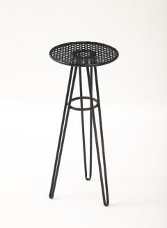 Mathieu Mat got Mathieu Mat got in the style Perforated Metal Table France c 1960 - 4509358