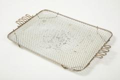 Mathieu Mat got Mathieu Mategot Perforated White Metal Tray - 2132368