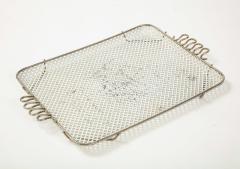 Mathieu Mat got Mathieu Mategot Perforated White Metal Tray - 2132371