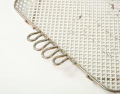 Mathieu Mat got Mathieu Mategot Perforated White Metal Tray - 2132376