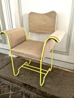 Mathieu Matégot - Mathieu Mategot Rare Set of 4 Arm Chairs