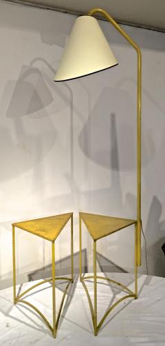 Mathieu Mat got Mathieu Mategot Stunning Both Standing Lamp and Coffee Tables - 416081