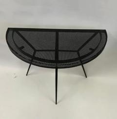 Mathieu Mat got Pair of French Midcentury Modern Perforated Metal Consoles Attr Mathieu Mategot - 4111524