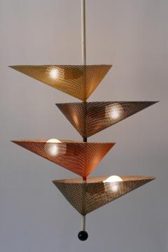 Mathieu Mat got Rare Mid Century Modern Chandelier or Pendant Lamp by Mathieu Mat got 1950s - 1945380