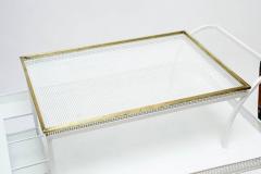 Mathieu Mat got Serving Cart with Removable Tray In the Style of Mathieu Mategot - 4715326
