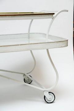 Mathieu Mat got Serving Cart with Removable Tray In the Style of Mathieu Mategot - 4715327
