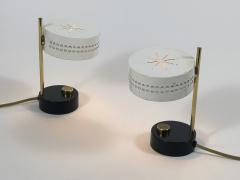 Mathieu Mat got Set of Two Lovely Mid Century Modern Adjustable Bedside Table Lamps 1950s - 4494108