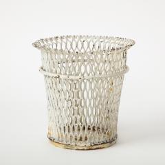 Mathieu Mat got Vintage Lacquered Metal Cachepot in the manner of Mathieu Mategot 20th Century - 1942461