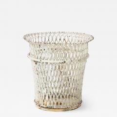 Mathieu Mat got Vintage Lacquered Metal Cachepot in the manner of Mathieu Mategot 20th Century - 1943304