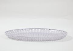 Mathieu Mat got White Round Perforated Metal Tray by Mathieu Mategot - 2057989