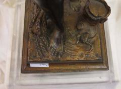 Mathurin Moreau 1880 Bronze Statue of Woman Signed Moreau - 2485262