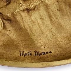 Mathurin Moreau Set of four antique ormolu roundels by Mathurin Moreau - 3606561