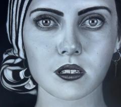 Matt Doust Oil Painting Baptism Hyper Realism Portrait 2012 - 4596140
