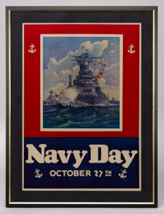 Matt Murphey Navy Day October 27th Poster by Matt Murphey 1940 - 3737990