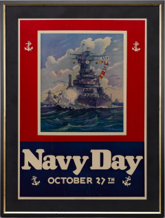 Matt Murphey Navy Day October 27th Poster by Matt Murphey 1940 - 3737991