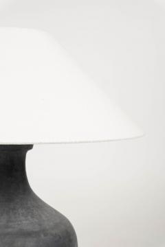 Matte Black Storage Jar Lamp - 4492495