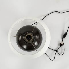 Matte Dark Brown Glazed Lamp from Antique Chinese Oil Jar - 3298250